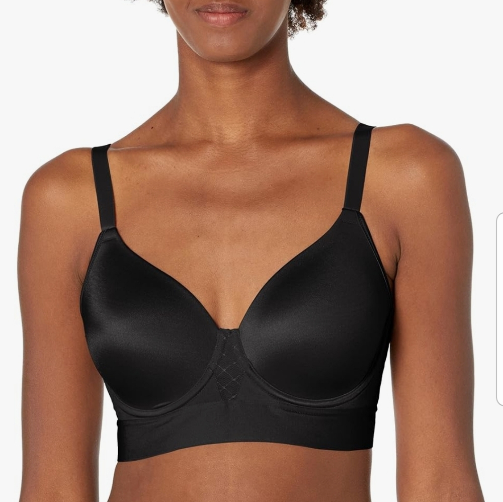 Bali One Smooth U Underwire Bra Full Coverage Smoothing Tshirt Bra NWT 44D